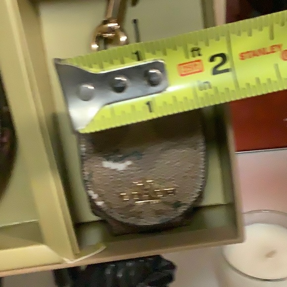 COACH POUCH AND MATCHING iPOD CASE, SIG C, KHAKI MULTI, COATED CANVAS. - Picture 11 of 11